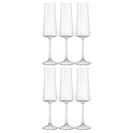 Бокалы для шампанского набор 6шт 210мл стекло ЭКСТРА ОРТ (6/8)