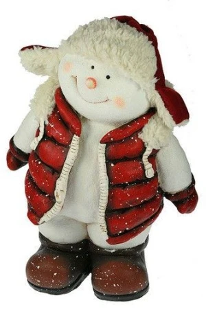 Фигурка новогодняя Снеговик 31х21х29см (1/2) Фигурка новогодняя Снеговик 31х21х29см (1/2)