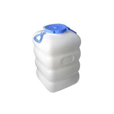 Бочка 100л пластик ГРАНДЕ с ручками белая С907БЕЛ (2)