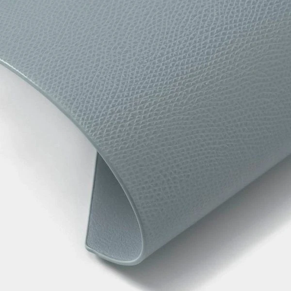 Салфетка кухонная 38*38см экокожа ТЭМ восьмиугольник голубой (120)