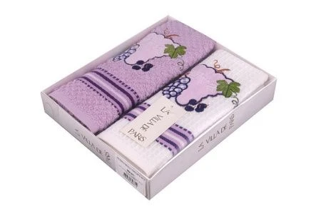 яяяНабор полотенец 2пр 45*70 LAVILLA PETEK NATUR 100% хлопок сиреневый яяяНабор полотенец 2пр 45*70 LAVILLA PETEK NATUR 100% хлопок сиреневый