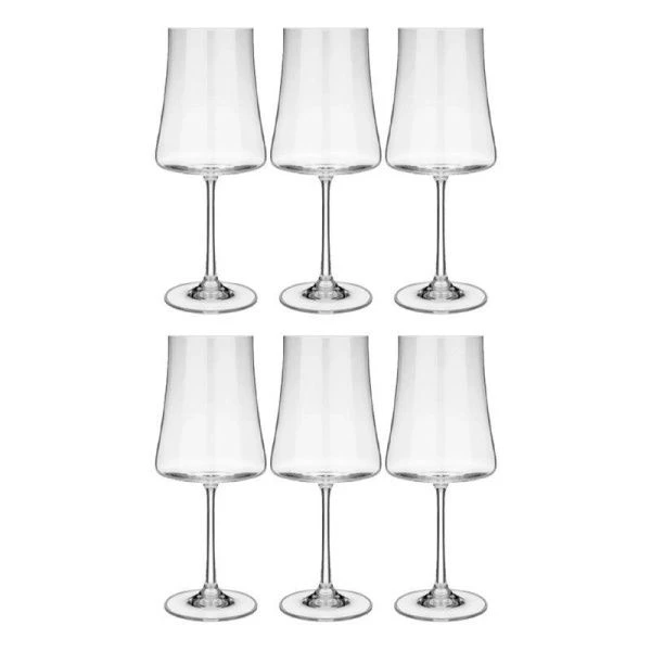 Бокалы для вина набор 6шт 360мл стекло ЭКСТРА (4/8)