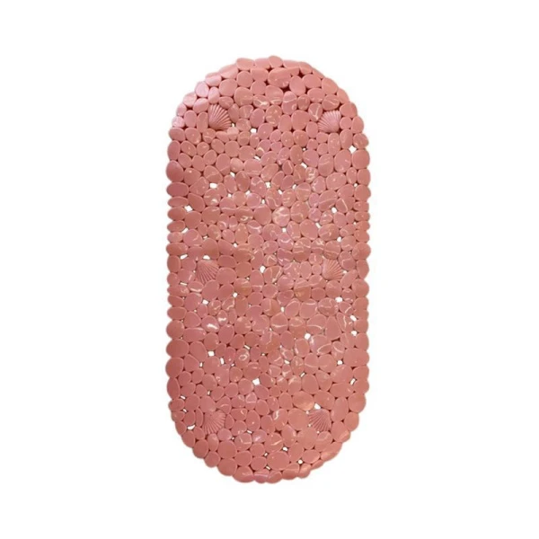 Коврик противоскользящий 35*69 КАМУШКИ овал пудра JC-14144 (48) Коврик противоскользящий 35*69 КАМУШКИ овал пудра JC-14144 (48)