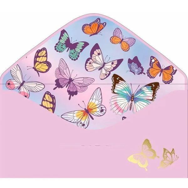 Конверт для денег 16,8*8,4см С Днем рождения! (10)