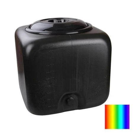 Бак для душа 100л пластик квадратный 490*490*490мм (2)