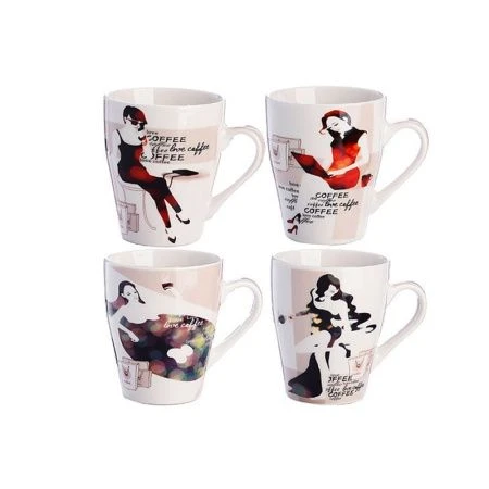 яяяКружка фарфор 340мл Coffee LR31219 (36)