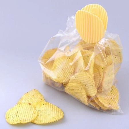 Зажим для пакетов набор 2шт 6*5*3,5см пластик Чипсы VL75-45 (12/144) Зажим для пакетов набор 2шт 6*5*3,5см пластик Чипсы VL75-45 (12/144)