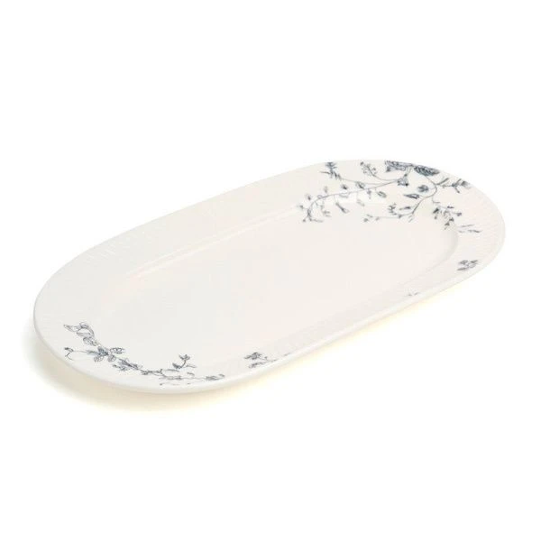 Блюдо 30*16,5*2,5см фарфор Blue Garden овальное (15)