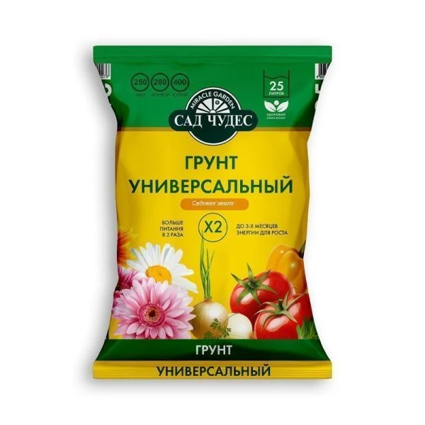 Грунт универсальный 25л Сад Чудес (1) 5170 Грунт универсальный 25л Сад Чудес (1) 5170