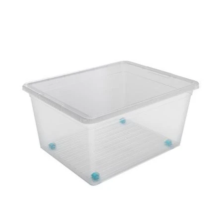 Контейнер для хранения 37л 490*390*255мм пластик Basic на колесах (8)
