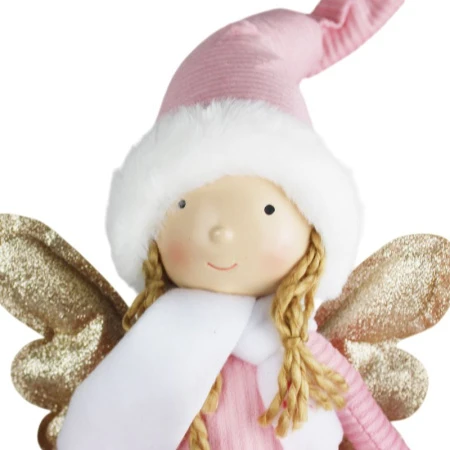 Фигурка новогодняя ФЕЯ 72*25*20см текстиль JC-16814 (30)