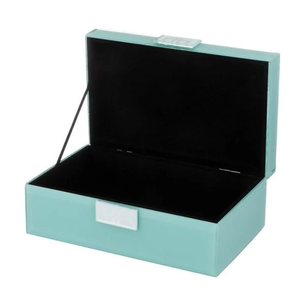 Шкатулка для украшений 21*13*8,5см МДФ/стекло (8)