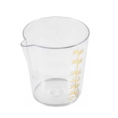 Мерный стакан 200мл пластик натуральный (66)