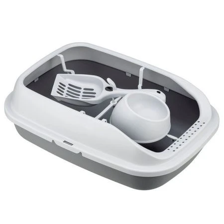 Лоток для кошек 41*29*14см пластик ПЕРВЫЙ Смоки (9)