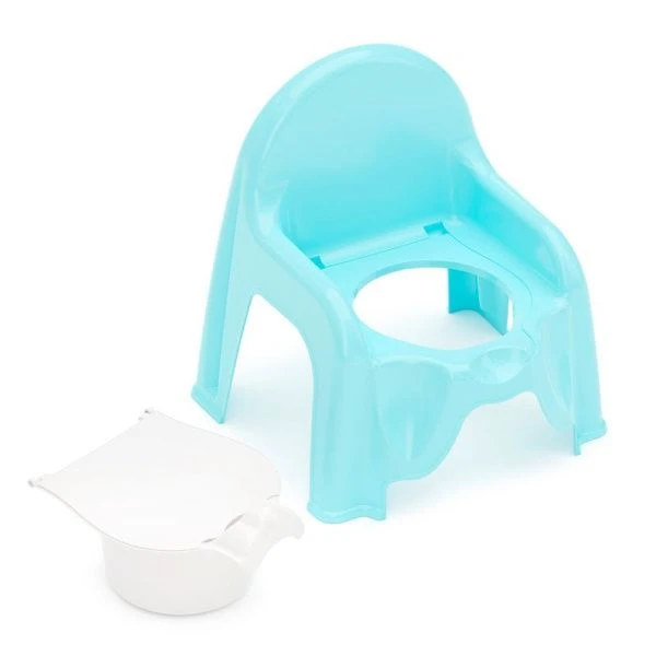 Горшок-стульчик 32,5*30*34,5см голубой (6) Горшок-стульчик 32,5*30*34,5см голубой (6)