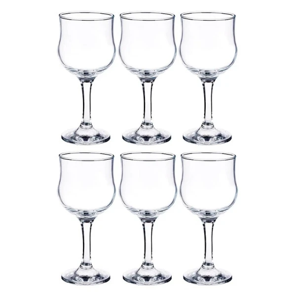 Бокалы для вина набор 6шт 200мл стекло ТЮЛИП (4)