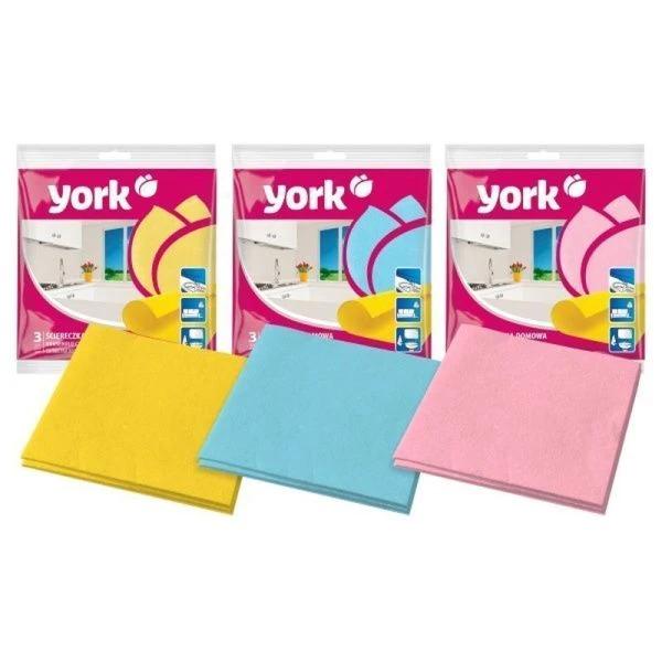 Салфетка YORK Домашняя 3шт (100) 2001-Г0051