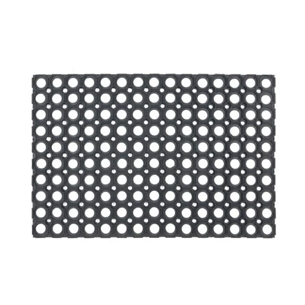 Коврик придверный ячеистый 40*60*1,6см резина грязесборный (10)