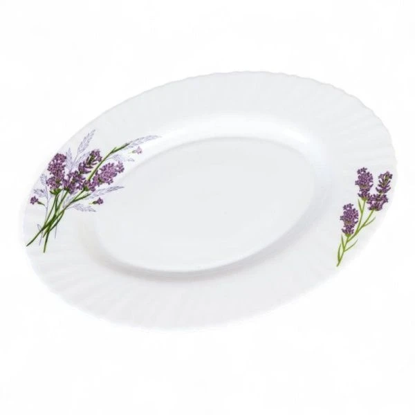 Блюдо 30см стеклокерамика ЛАВАНДА овальное LHYP-120XN (24)