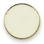 Тарелка мелкая 25см керамика KAITLUN слоновая кость десертная