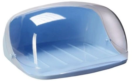 Хлебница 31,5*15*25,4см пластик IdEA малая голубая (6) ВЫВОД
