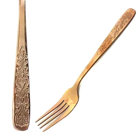 Вилки столовые набор 3шт нерж.сталь ОРНАМЕНТ М102-226-2/JC-2625 (200)