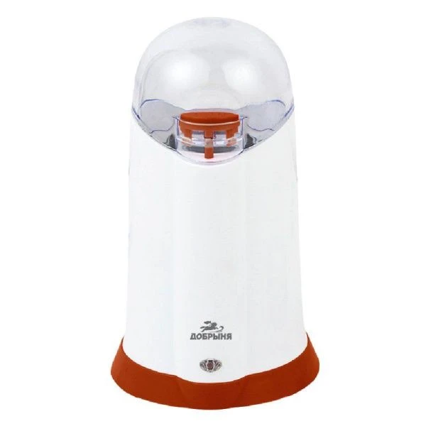 Кофемолка 200Вт 50г Добрыня DO-3706 бело коричневая  (24)
