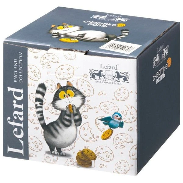 Кружка 400мл фарфор СЧАСТЬЕ ЕСТЬ (24)