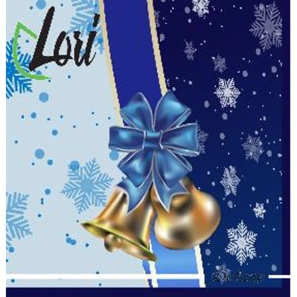 Салфетки бумажные новогодние Лори 3-х слойные 33*33 56650 (16)