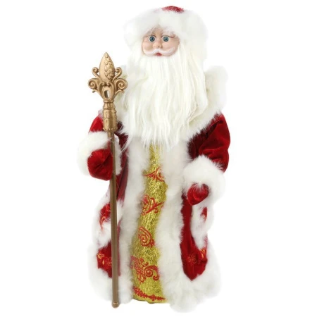 Фигурка новогодняя Дед Мороз текстиль H40см 16А01-16/JC-10360 (24) Фигурка новогодняя Дед Мороз текстиль H40см 16А01-16/JC-10360 (24)