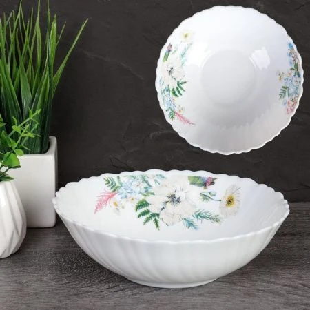 Салатник 480мл 155мм стеклокерамика TW-60 (7327) (6/72)