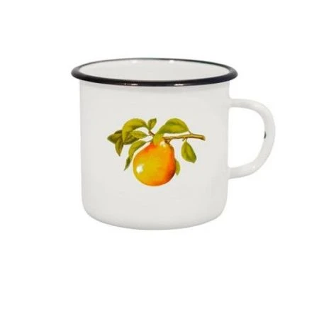 Кружка 250мл эмаль ГРУША С-0102/4Бл (24) ВЫВОД