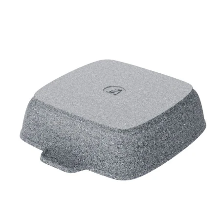 Жаровня квадратная 4л алюминий АП PREMIUM GREY стекл.крышка 28*28см (5) Жаровня квадратная 4л алюминий АП PREMIUM GREY стекл.крышка 28*28см (5)