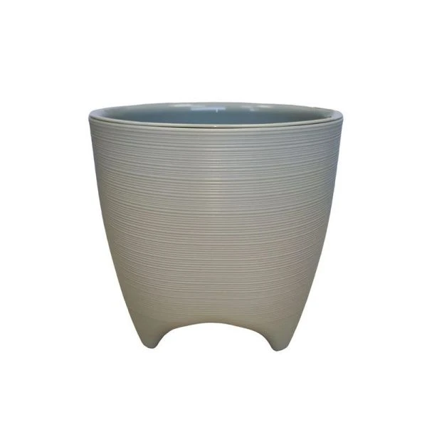 Горшок цветочный 2,25л 16*16см пластик ДЕ КОСТА с вкладкой шалфей (10)