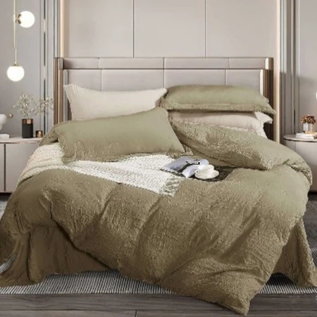 КПБ 1,5сп мятка микрофибра (пр.150*214, под.145*215, нав.50*70/1) КМ1512