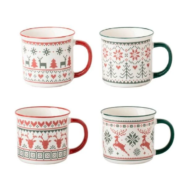 Кружка 355мл фарфор СВИТЕР (36)