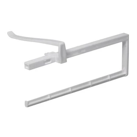 Держатель для полотенец пластик серый (24)