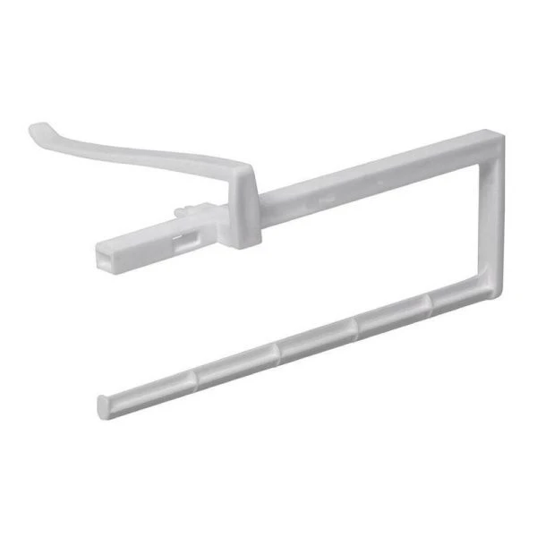 Держатель для полотенец пластик серый (24)