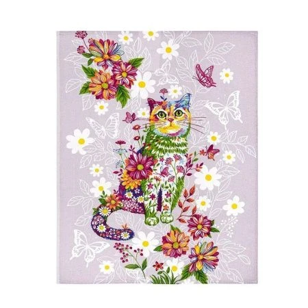 Полотенце кухонное рогожка 45*60см Чудесный день