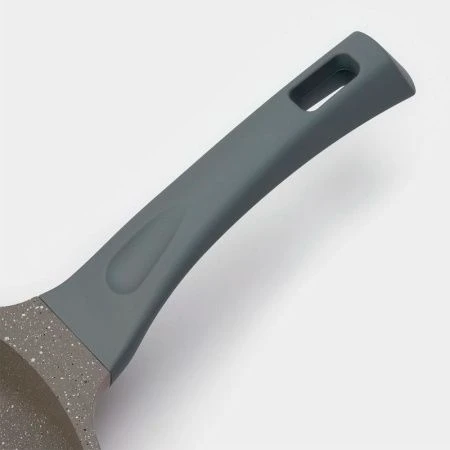 Сковорода 26см алюминий АП STELLA Cappuccino с несъемной ручкой (3)