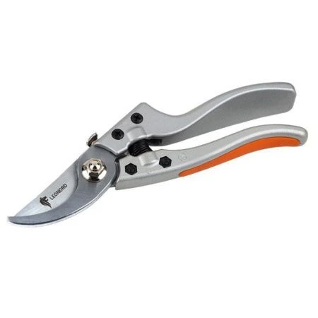 Секатор металл/пластик 20,5*5,8*2,5см d среза 15мм с фиксатором Премиум Leonord  J8191 (60)