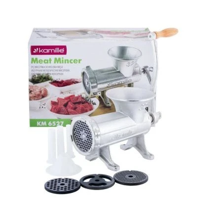 Мясорубка ручная 31*15*20,5см чугун (2)