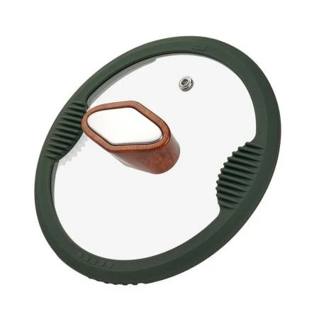 Ковш 1,4л h9,2см алюминий АП SADR со стекл.крышкой 16см (6)