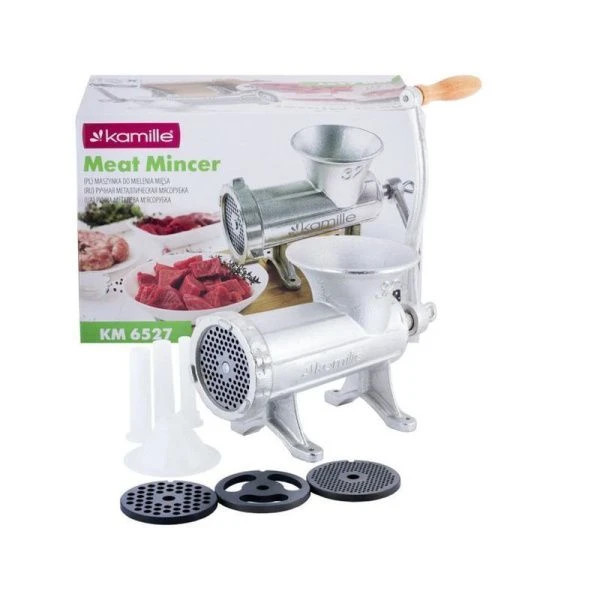 Мясорубка ручная 31*15*20,5см чугун (2)