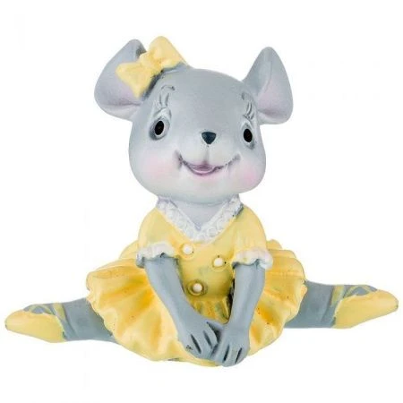 яяяФигурка Мышка полистоун 3*5*3,5см (576)