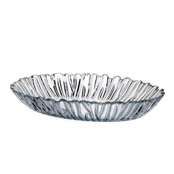 Блюдо 250*190мм стекло АВРОРА овальное (6)