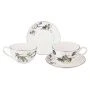 Чайный набор 4пр фарфор КОТИКИ на 2 персоны 300мл (12)