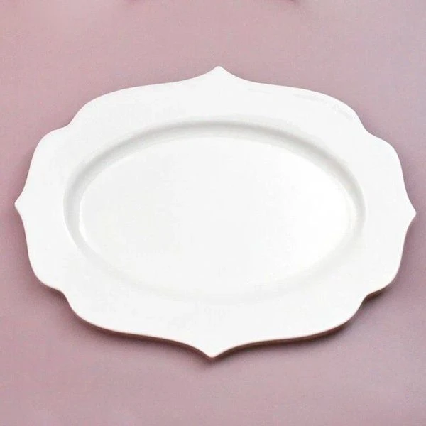 Блюдо 30*21,7*2см фарфор Belle овальное (18)