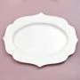 Блюдо 35*25,7*2,5см фарфор Belle овальное (12)