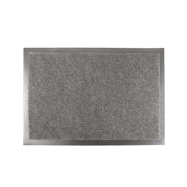 Коврик придверный 60*90см полиэстер/ПВХ Light влаговпитывающий серый (10)
